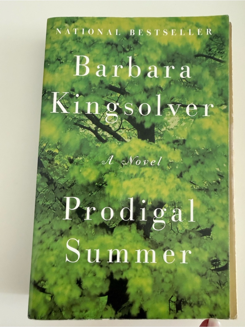“Prodigal Summer” by Barbara Kingsolver Paperback Novel Fiction